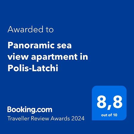 Panoramic Sea View Apartment In Polis-Latchi Εξωτερικό φωτογραφία